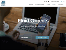 Tablet Screenshot of fluidobjects.com